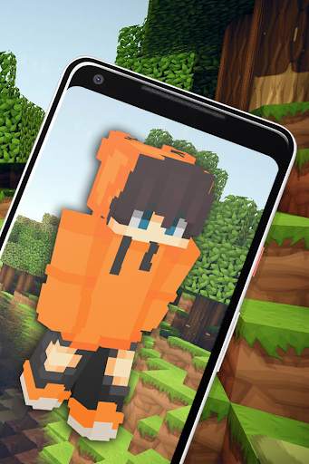 Skin Orange For Minecraft screenshot 2