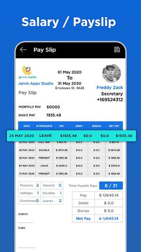 Employee Management System: Attendance Manager screenshot 3