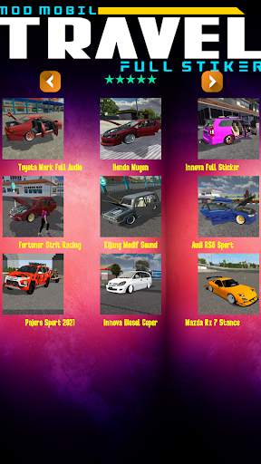 Mod Mobil Travel Full Stiker screenshot 5