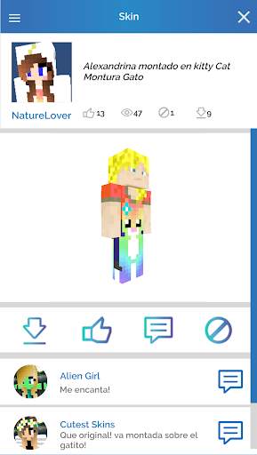 QB9's 3D Skin Editor for Minecraft screenshot 6
