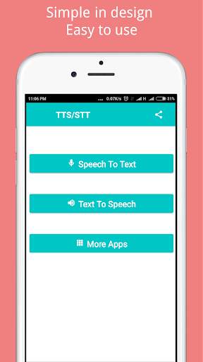 Speech to text /Text to Speech screenshot 2