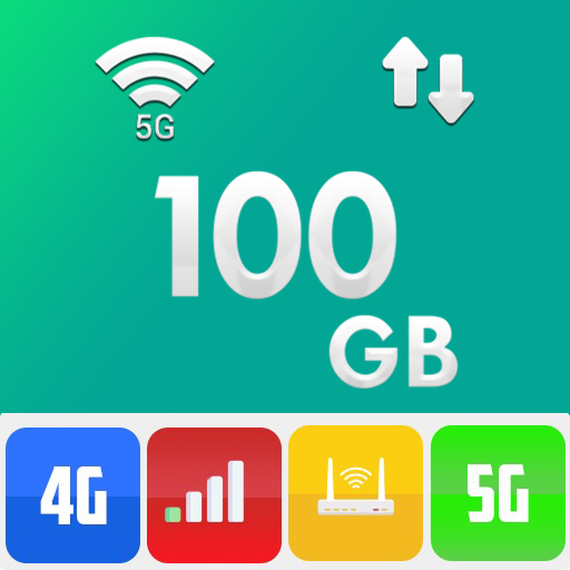 100 GB Unlimited 4G Data App icon