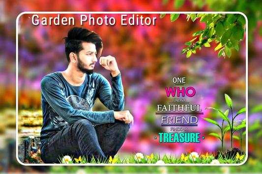 Garden Photo Editor screenshot 1