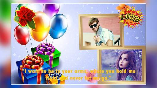 Birthday Dual Photo Frame screenshot 5