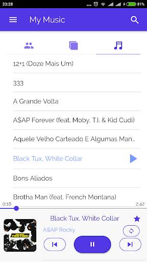 Miusic Player screenshot 1