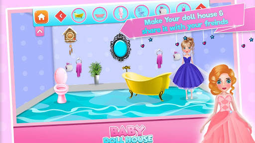 Baby doll house decoration screenshot 2