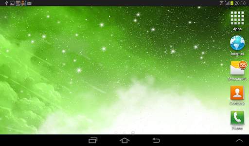 Awesome Sky : Parallax Space live wallpaper screenshot 6