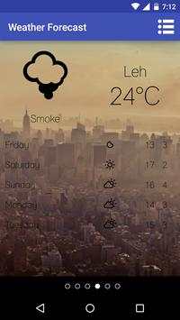 Weather Forecast 4 تصوير الشاشة