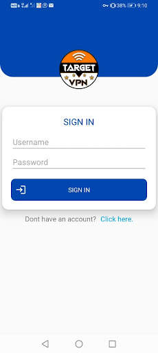 TARGET VPN screenshot 1
