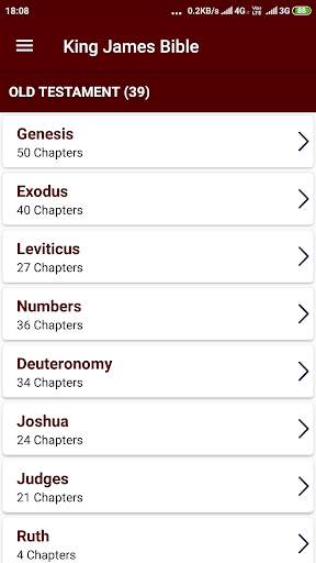 Holy Bible : King James Bible screenshot 1