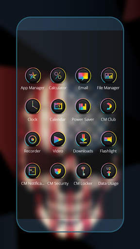 America Skull Theme screenshot 3