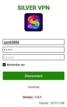 SILVER VPN screenshot 2