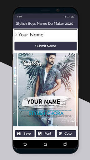 Stylish Boys Name DP Maker 2021 screenshot 4