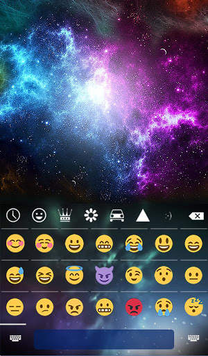 Nebulas Animated Keyboard   Live Wallpaper screenshot 4