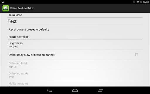 VLine Mobile Print screenshot 6