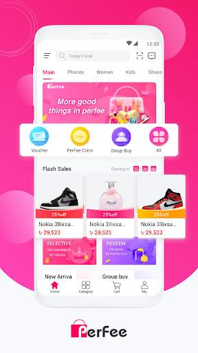 PerFee Online Shopping screenshot 1