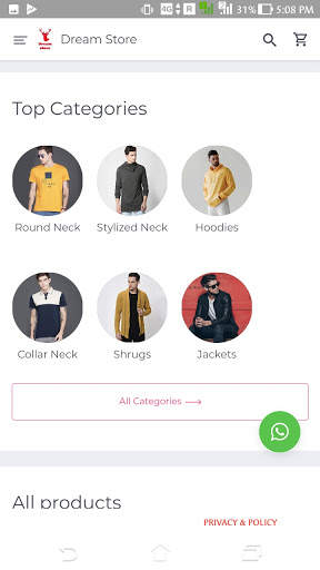 Dream Store - Online Shopping App screenshot 2
