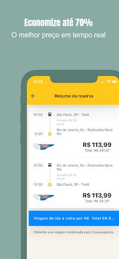 CheckMyBus: Busca e compara passagens de ônibus screenshot 5