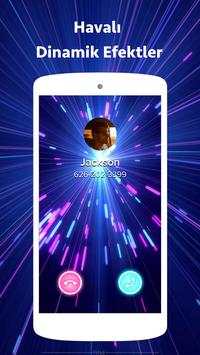 Arama Ekranı - Gelen arama, Renkli telefon screenshot 3