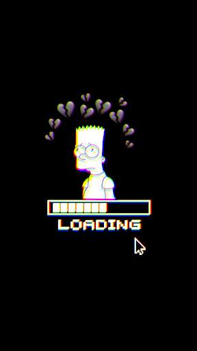 Glitch Черные обои - HD 4K фоны скриншот 4