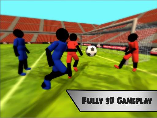 Stickman Football (Soccer) 3D screenshot 7
