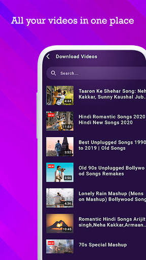 Video player - All format video player screenshot 2