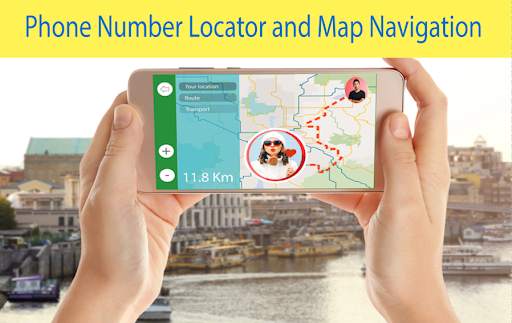 Number & Live Mobile Location app screenshot 1