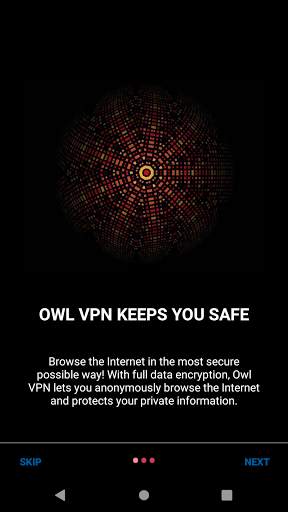 Owl VPN Private Internet Access, Secure Proxy Net screenshot 1