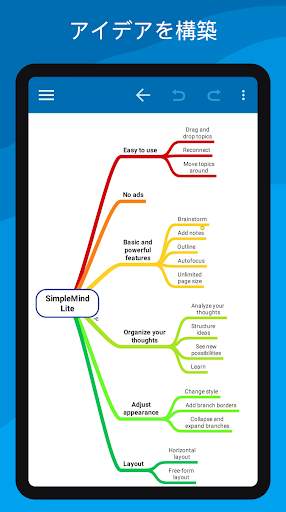 SimpleMind Lite - Mind Mapping screenshot 3