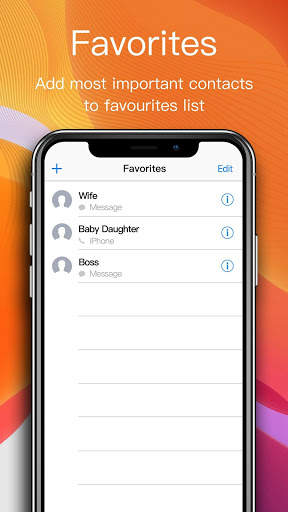 Os13 Dialer - Phone X&Xs Max Contacts & Call Log screenshot 5