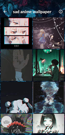 sad anime wallpaper screenshot 3