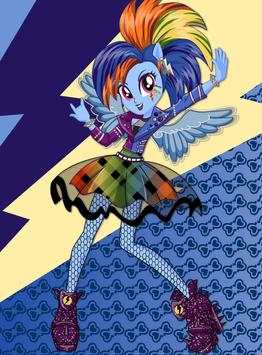 Rainbow dash Dress up screenshot 1