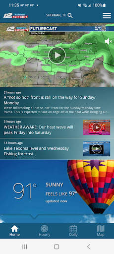 KXII Weather Authority App screenshot 1