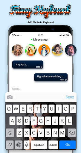 Fancy Style Keyboard - Cool Fonts, Emoji, Sticker screenshot 1