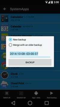 Backup   screenshot 2