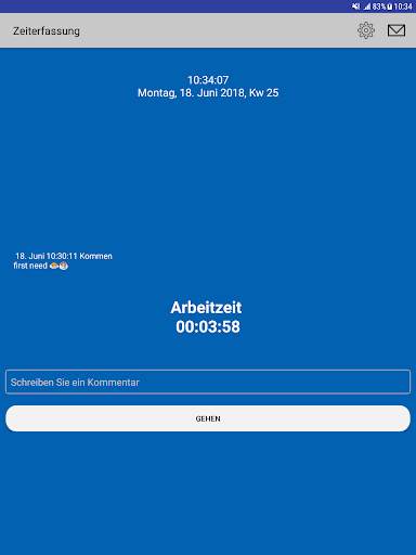 My Time Star - Zeiterfassung screenshot 4