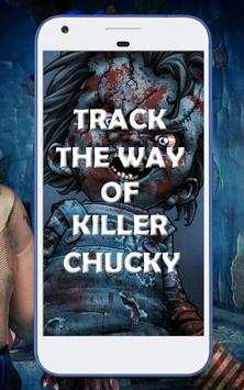 Killer Chucky Tracker 🤡 1 تصوير الشاشة