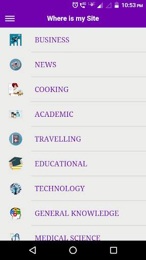 where is my site screenshot 3