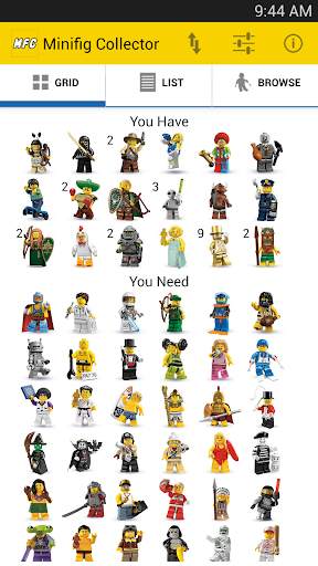 Minifig Collector for LEGO® screenshot 1