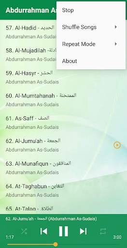 Abdurrahman As-Sudais Full Offline Al Quran MP3 screenshot 3