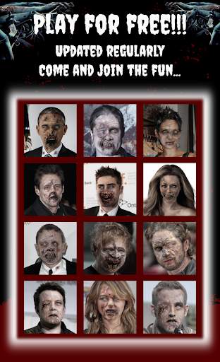Celebrity Zombie Mashup:  Guess the Celebrity screenshot 2