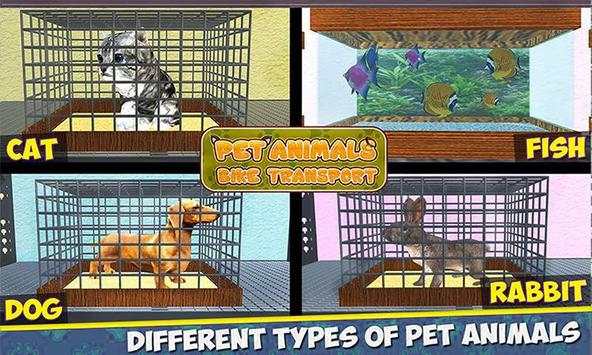 City Bike Rider: Pet Animal Transport Game screenshot 5