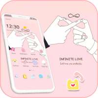 Pink Infinite Love Theme icon