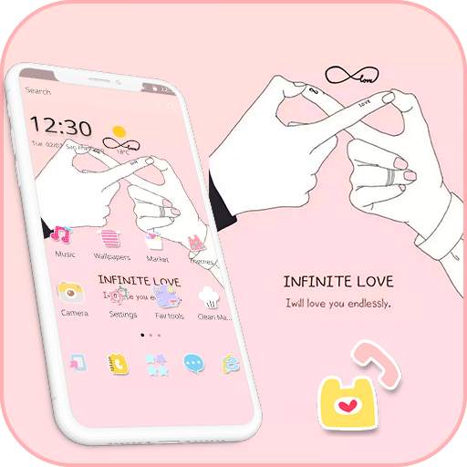 Pink Infinite Love Theme 1.1.2