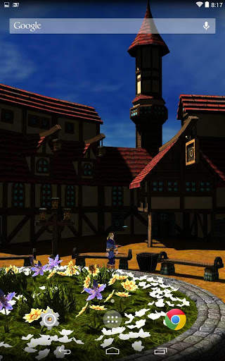Cartoon Village 3D Live Wallpaper Lite screenshot 2