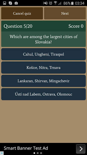 Europe Quiz Free screenshot 6