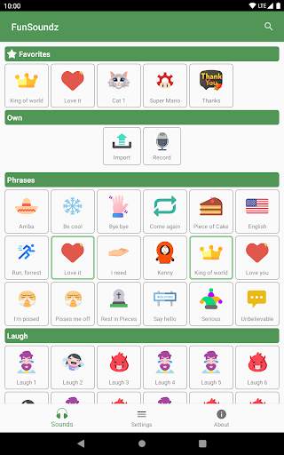 FunSoundz - play funny sounds screenshot 8