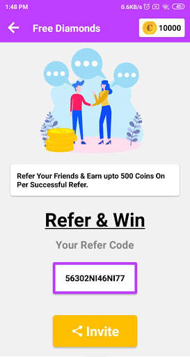 Free Diamonds For Free & Fire💎 - Fire 2021 screenshot 2