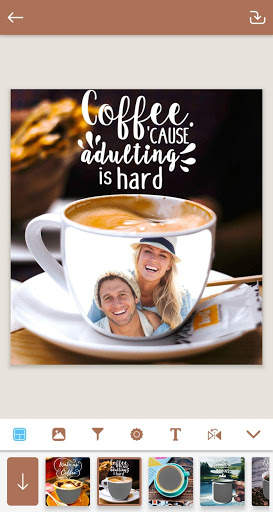 Coffee Mug Photo Frames screenshot 5