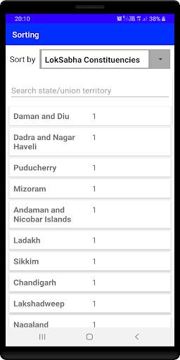 Indian states 7 تصوير الشاشة